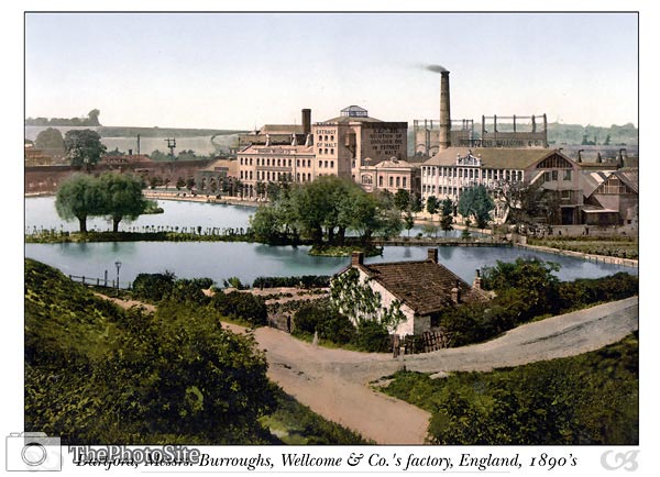 Dartford, Messrs. Burroughs, Wellcome & Co.'s factory, London an - Click Image to Close