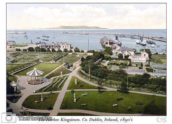Kingstown Harbour. Co. Dublin, Ireland - Click Image to Close