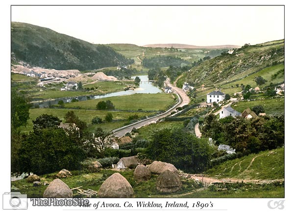 Vale of Avoca. Co. Wicklow, Ireland - Click Image to Close