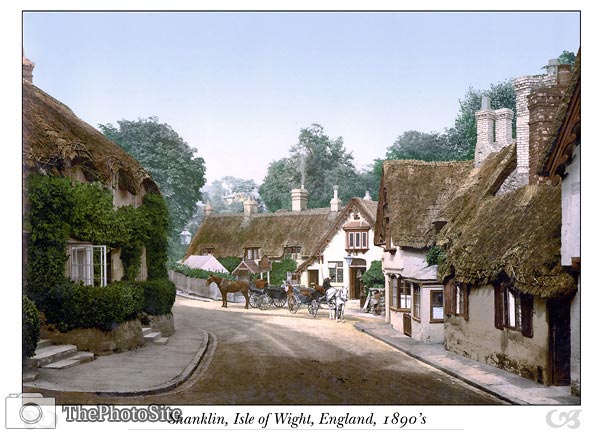 Shanklin, old village, Isle of Wight - Click Image to Close
