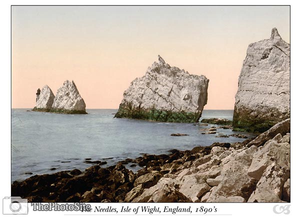 The Needles, Isle of Wight - Click Image to Close