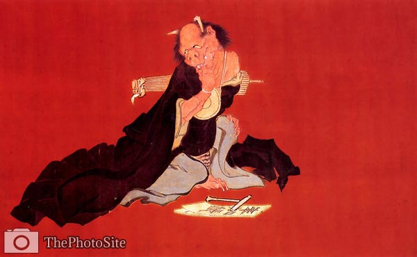 The Devil Katsushika Hokusai - Click Image to Close