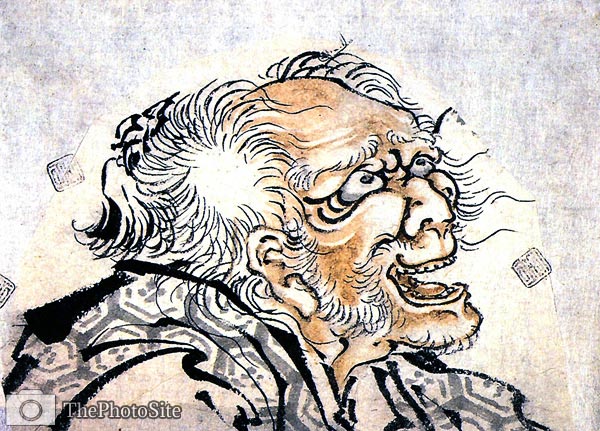Katsushika Hokusai, Self-Portrait Katsushika Hokusai - Click Image to Close