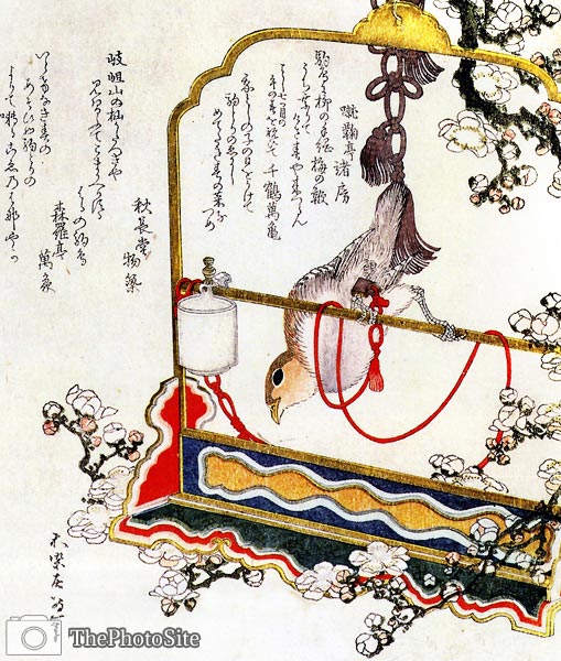 Japanese Robin Katsushika Hokusai - Click Image to Close