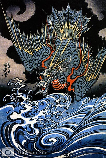 Dragon Utagawa Kuniyoshi - Click Image to Close
