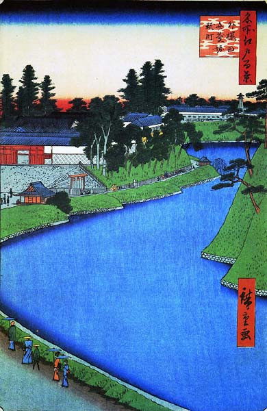 The Benkei Moat from Soto Sakurada to K?jimachi - Click Image to Close