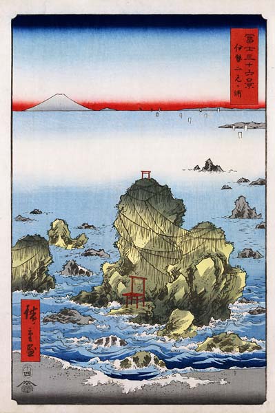 Futamigaura in Ise Province, 1858 - Click Image to Close