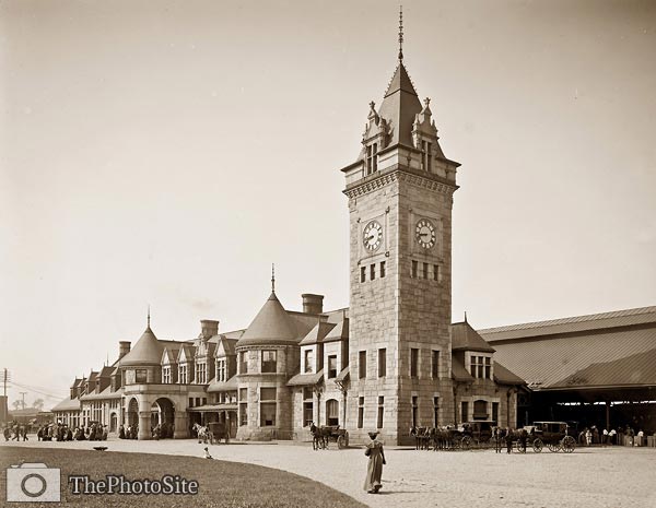 Union Railroad Station, Portland, Maine 1904 - Click Image to Close