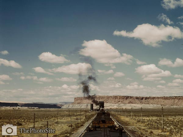 Laguana New Mexico from train, 1943 - Click Image to Close