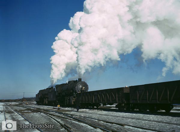 Steam train, Proviso Yard Northlake/Melrose Park - Click Image to Close