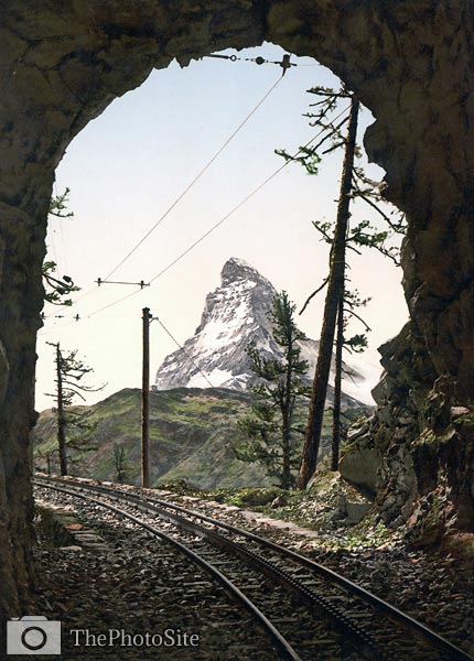 Gornergrat Railway, Matterhorn, Swiss Alps - Click Image to Close