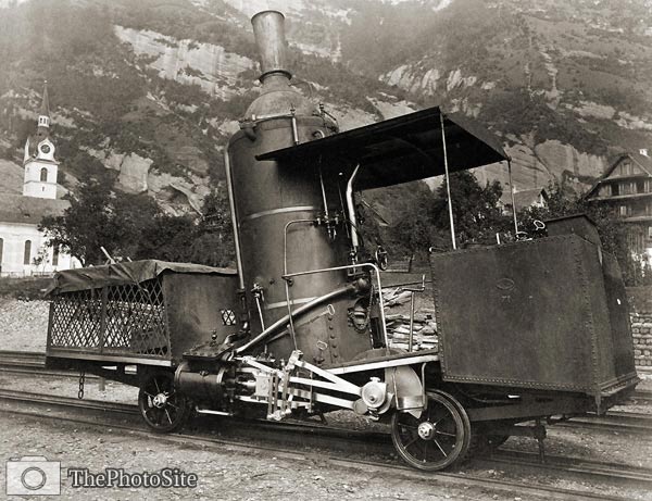 Rigi Railway, 1800's - Click Image to Close