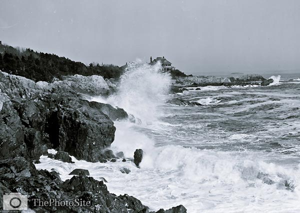 Atlantic Ocean Marblehead Neck Massachusetts Surf 1905 - Click Image to Close