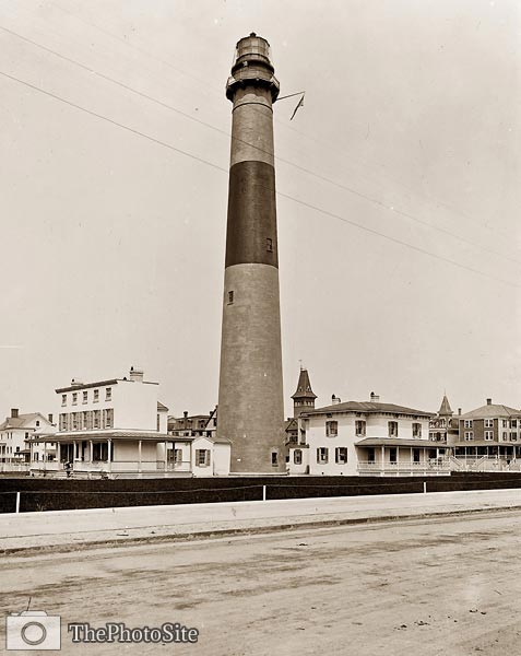 Absecon Light House, Atlantic City New Jersey 1900 - Click Image to Close