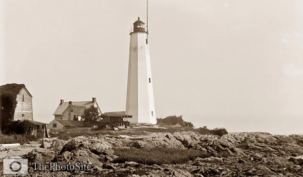 Light House Point, New Haven Connecticut early 1900's - Click Image to Close