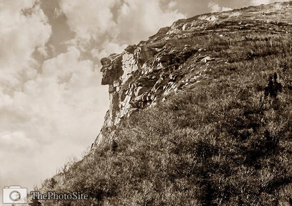 Old Man of the Mountain Franconia Notch New Hampshire 1900 - Click Image to Close