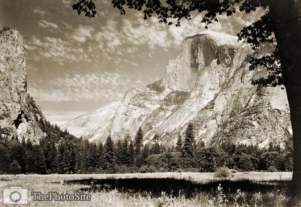Half Dome Yosemite Valley, 1934 - Click Image to Close