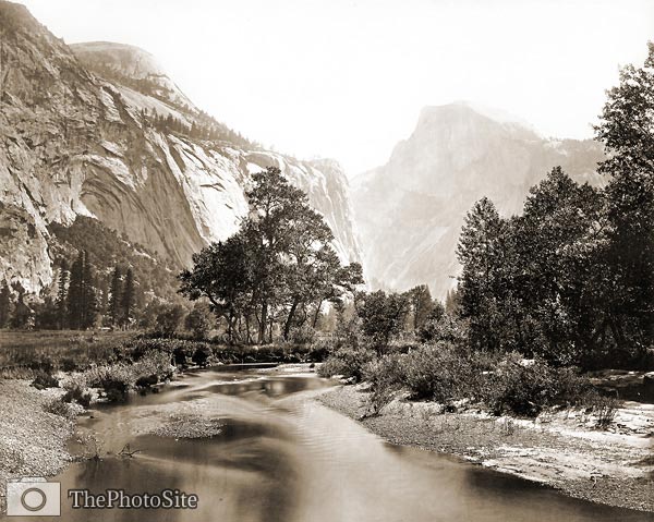 Yosemite's Domes, California 1865 - Click Image to Close
