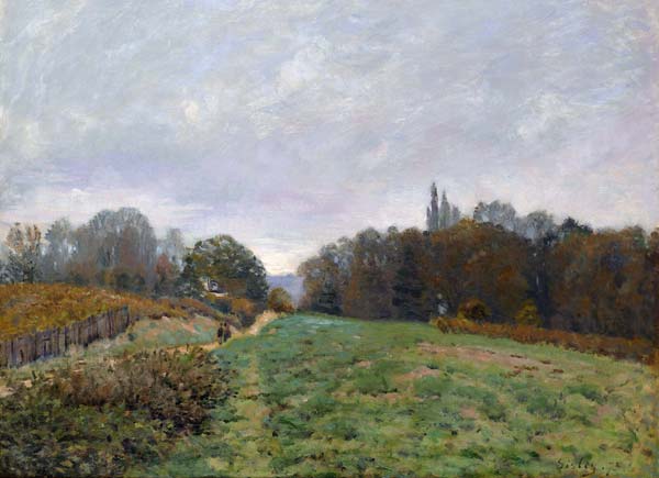 Landscape at Louveciennes - Click Image to Close