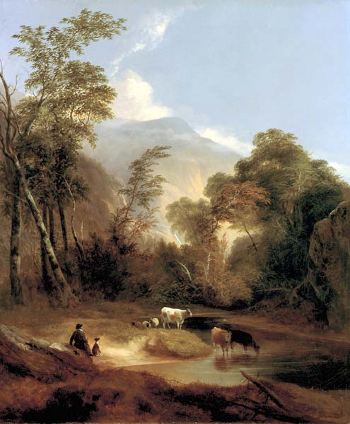 Pastoral Landscape 1854 - Click Image to Close