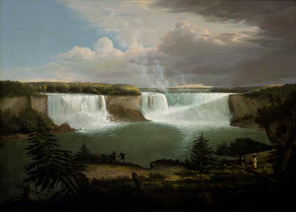 Alvan Fisher A General View of the Falls of Niagara - Click Image to Close