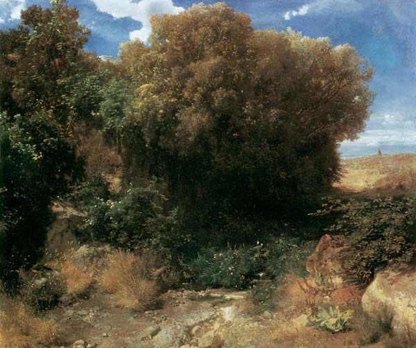 Campagna landscape 1858 - Click Image to Close