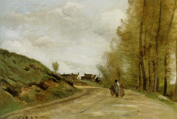 The road in Gouvieux - Click Image to Close
