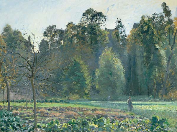 The Cabbage Field, Pontoise - Click Image to Close
