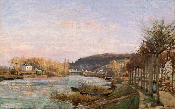 The Seine at Bougival - Click Image to Close