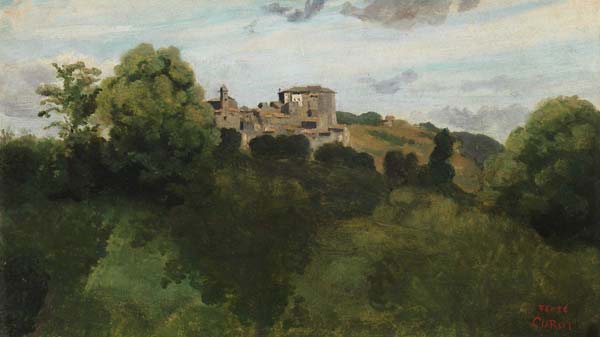 View of Genzano - Click Image to Close