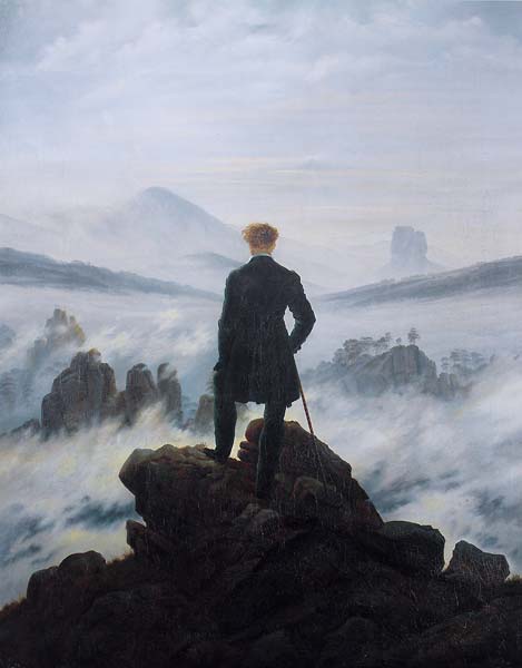 The wanderer above the sea of fog - Click Image to Close