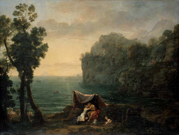 Landscape with Acis and Galatea - Click Image to Close