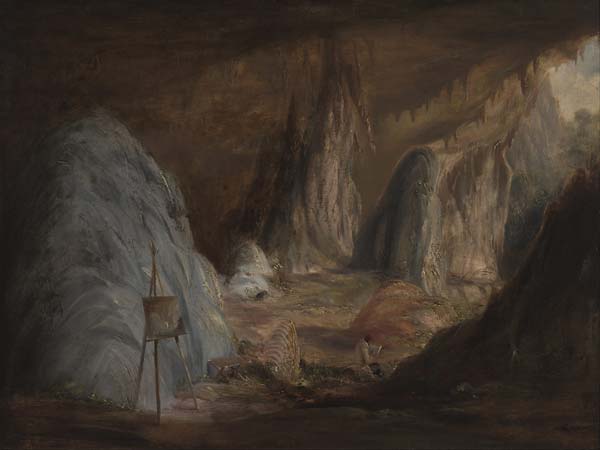 Stalagmites, Burragalong Cavern - Click Image to Close