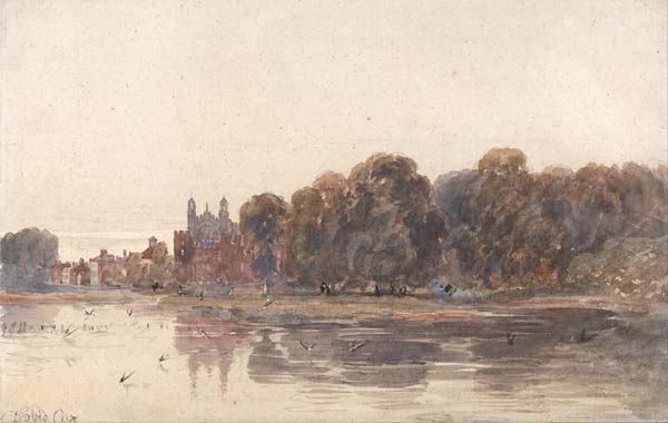 Eton from the Thames - Click Image to Close