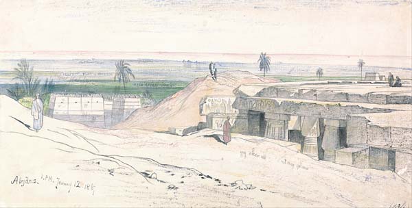 Abydos, 1 00 pm, 12 January 1867 - Click Image to Close