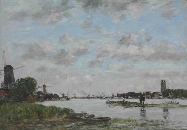 Dordrecht, la meuse - Click Image to Close