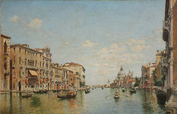 View of the Grand Canal of Venice - Click Image to Close