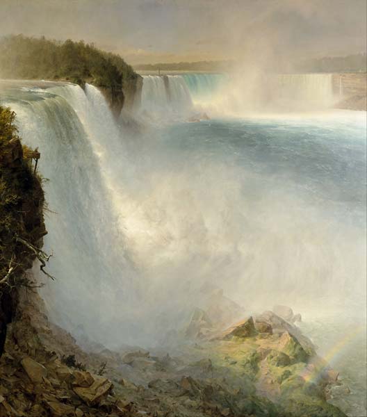 Niagara Falls, from the American Side - Click Image to Close