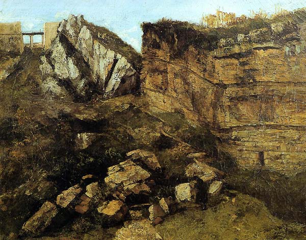 Crumbling rocks - Click Image to Close