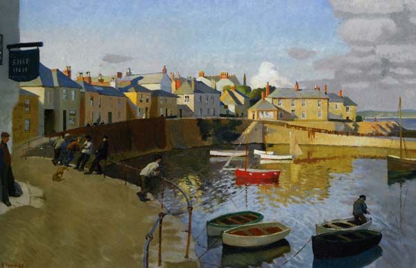 A View of Mousehole - Click Image to Close
