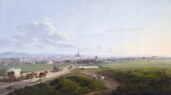 View of Vienna from the Spinner on the Cross - Click Image to Close