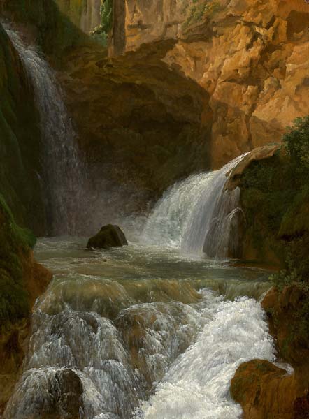 View of the Waterfalls at Tivoli - Click Image to Close