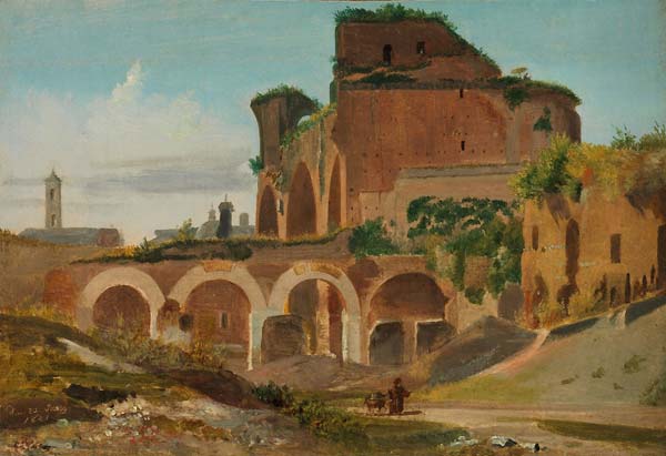 The basilica of constantine rome - Click Image to Close