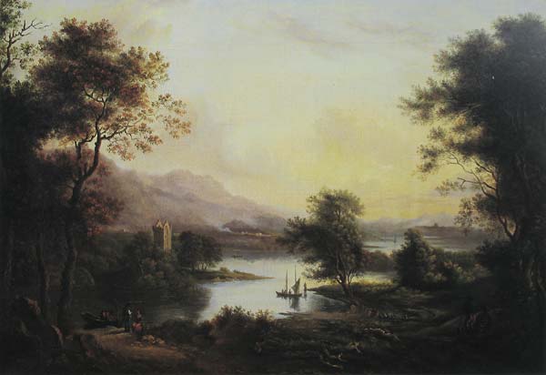 A Highland Loch Landscape - Click Image to Close