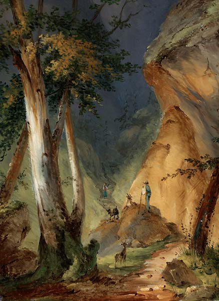 Mountain landscape - Click Image to Close
