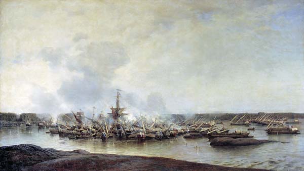 The battle of gangut july 27 1714 1877 - Click Image to Close