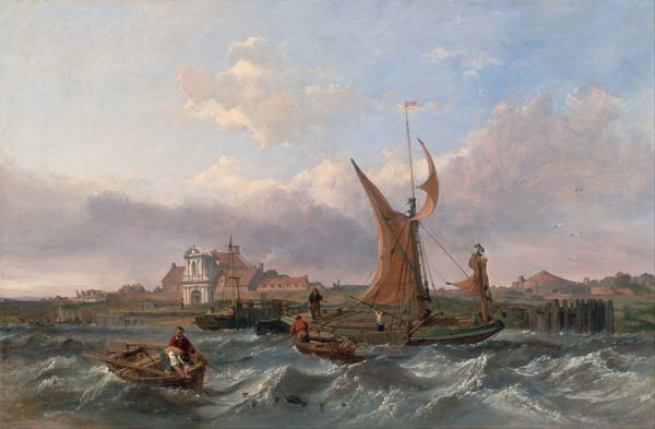 Tilbury Fort Wind Against the Tide - Click Image to Close