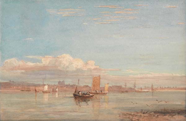 Greenwich Hospital from Woolwich Reach - Click Image to Close