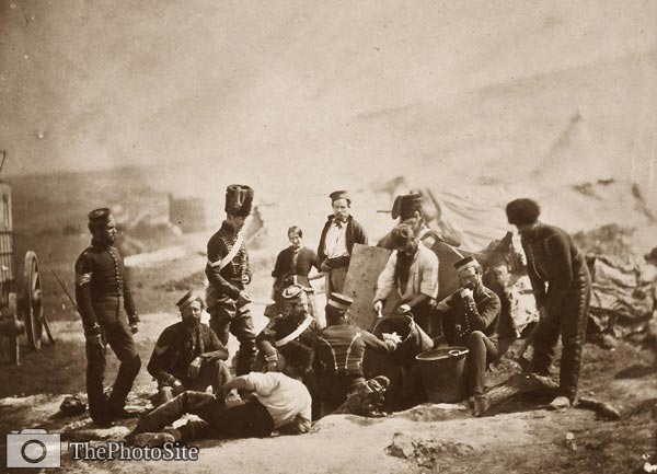 Cooking house, 8th Hussars Crimean War Photo - Click Image to Close