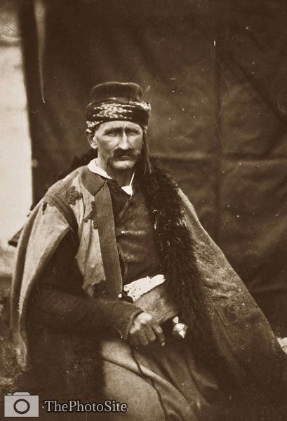 A Croat chief, Crimean War, Roger Fenton - Click Image to Close